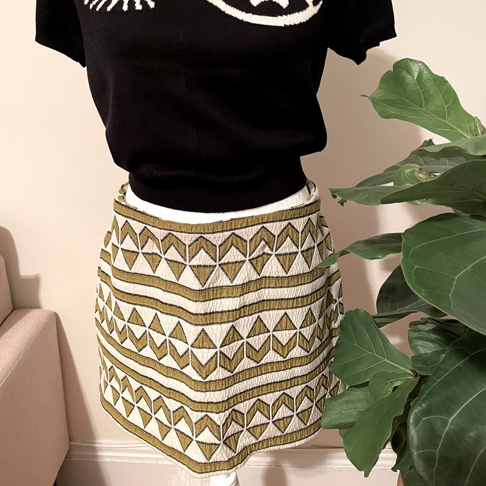 Patterned Zara Skirt